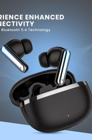 Wireless Ear Buds X550 for OnePlus Nord 3 5G 256GB Earphones Cinematic Spatial Audio, 20hrs Playtime, Bluetoot Headphones mic Type C Fast Charging –C-Black